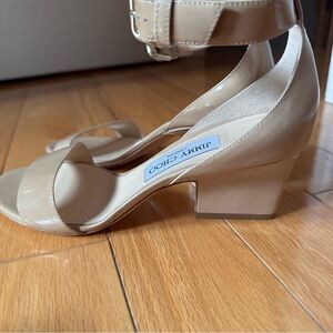 Jimmy Choo Edina women’s beige nude sandal
